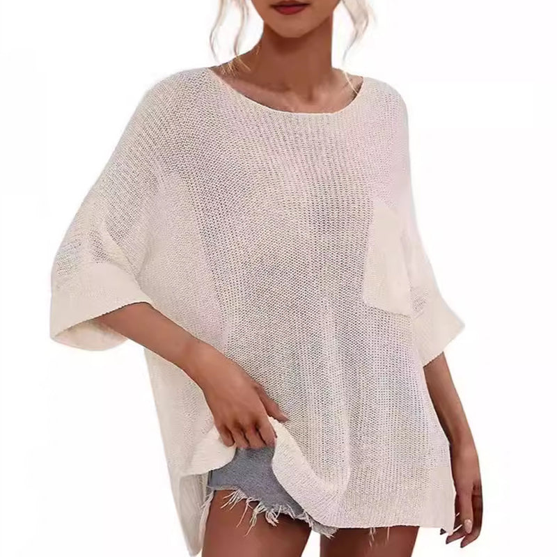Ny kollektion🛍️Klassisk rundhalsad tröja i mjuk kvalitet – tidlös stil för alla tillfällen