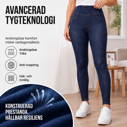 Högmidjade rumplyftande leggings för kvinnor