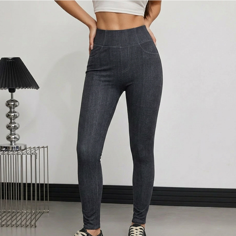 Högmidjade rumplyftande leggings för kvinnor
