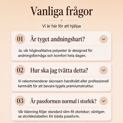 Damens eleganta pennklänning med rosettkrage