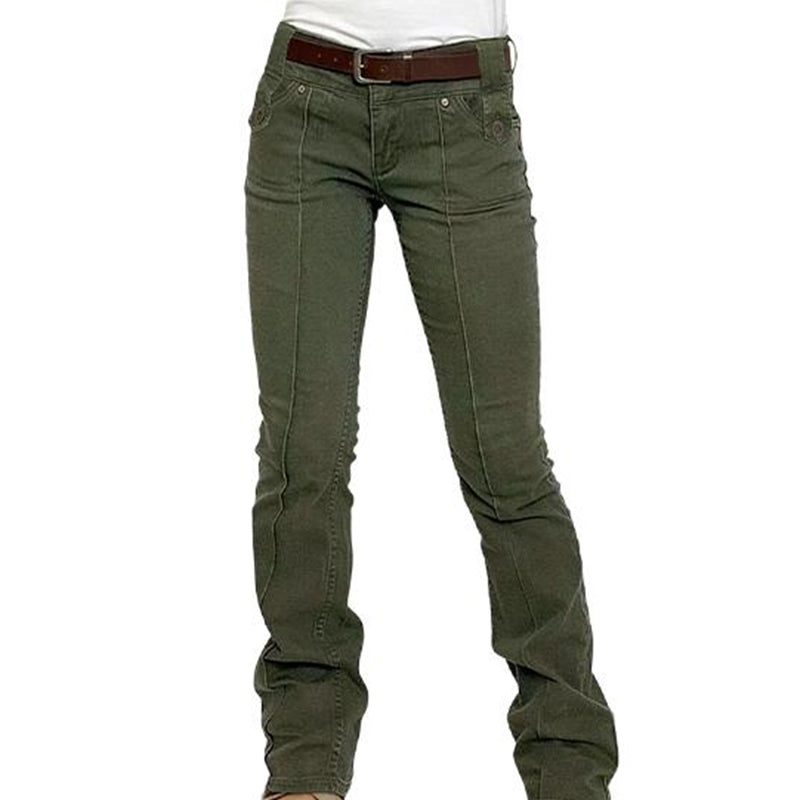 Snygga stretchjeans i slim fit för damer