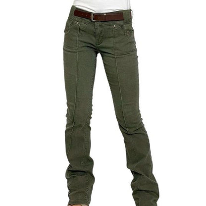 Snygga stretchjeans i slim fit för damer
