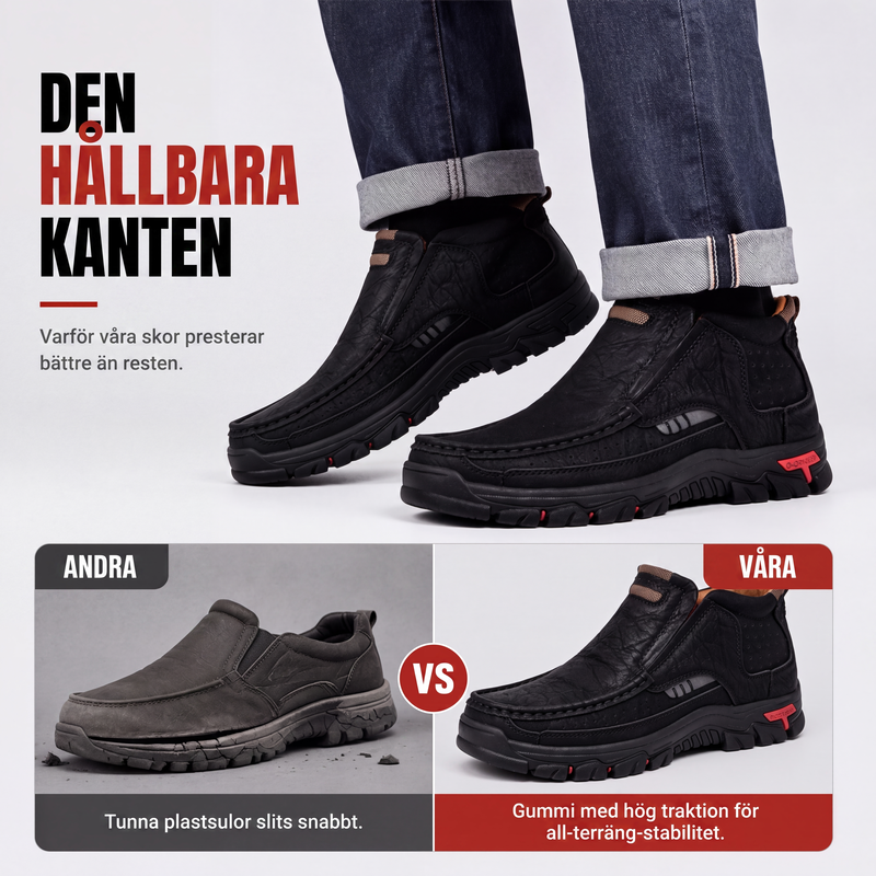 👞Slip-on-skor i PU-läder för män, i casual-stil