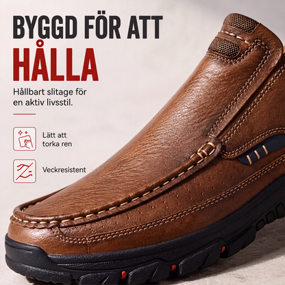 👞Slip-on-skor i PU-läder för män, i casual-stil