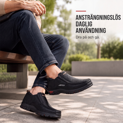 👞Slip-on-skor i PU-läder för män, i casual-stil