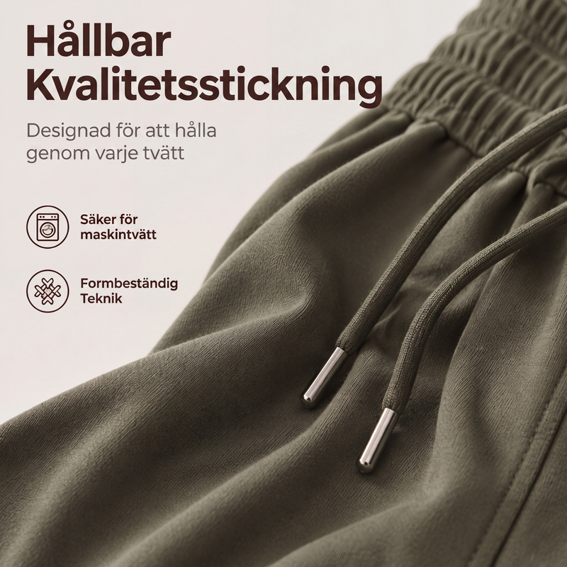 👚 50 % RABATT | Avslappnat, stilfullt och enkelt – 2-delat loungeset för damer med byxor
