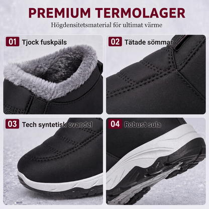 Nya ankomster❄️ Isolerade stövlar med bred tå – perfekta för äldre och aktiva