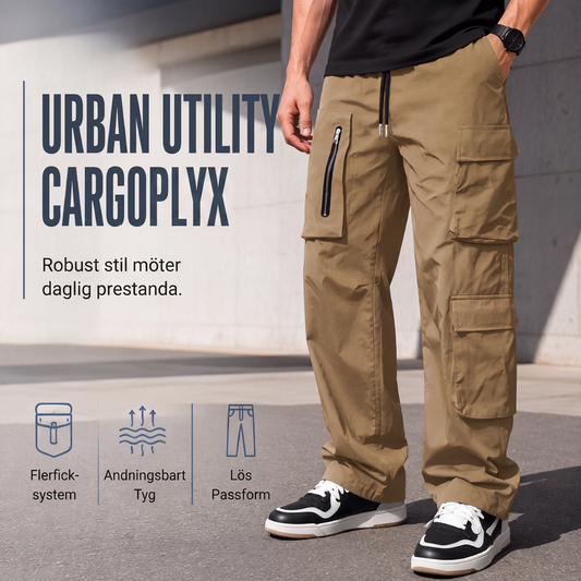 🔥 Tidsbegränsat erbjudande ✨ Cargo-byxor med flera fickor 👖 Praktisk design, bekväm passform och snygg casual-look