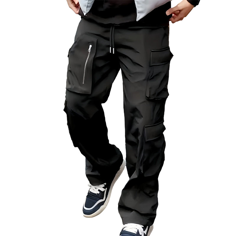🔥 Tidsbegränsat erbjudande ✨ Cargo-byxor med flera fickor 👖 Praktisk design, bekväm passform och snygg casual-look