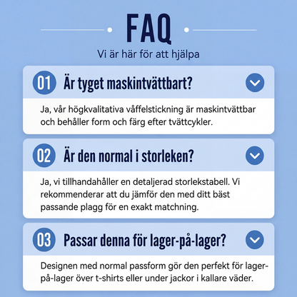 T-shirt med våffelstickning och kvartszip för män